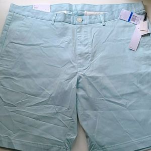 NWT Calvin Klein Blue Khaki Slim Fit Shorts Sz 36